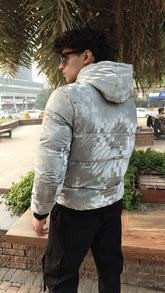 Men's gray shaded double sided imported jacket